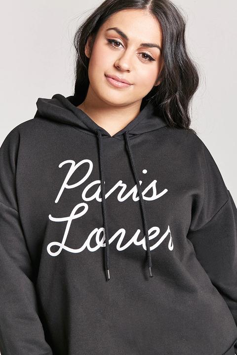 Kapuzenoberteil „paris Lover“ - Große Größen