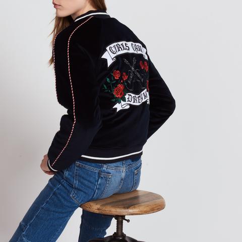 Chaqueta Tipo Bomber Reversible