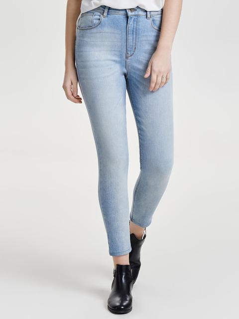 Onlposh Hw Crop Skinny Fit Jeans