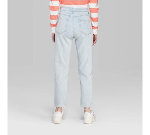 wild fable high rise mom jeans