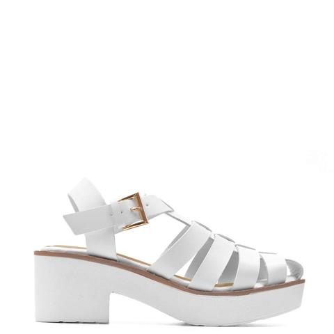 Gladiator - White Sandals