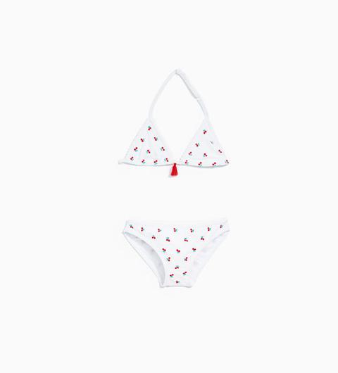 Bikini Bordado Cerezas