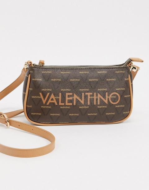 Valentino Bags Liuto Shoulder Bag In Monogram Print-multi