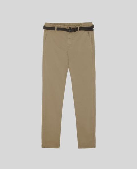 Pantalón Chino Cinturón