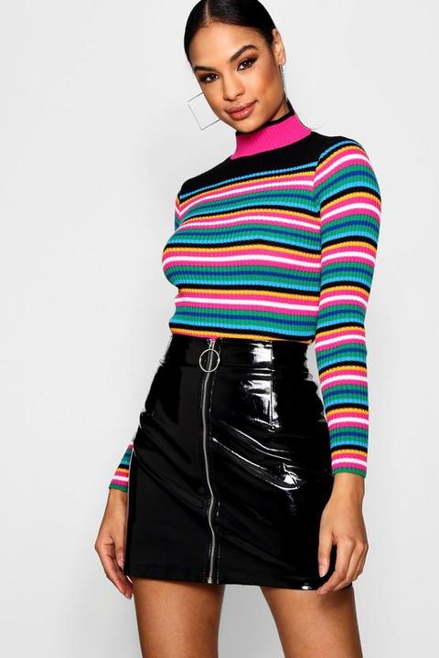 Rainbow Stripe Jumper