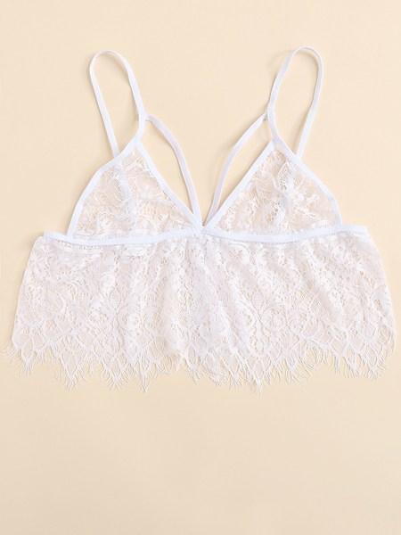 Bralette In Pizzo Ciglia Plus