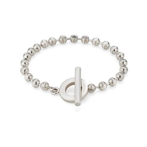 Silver Boule Chain Bracelet