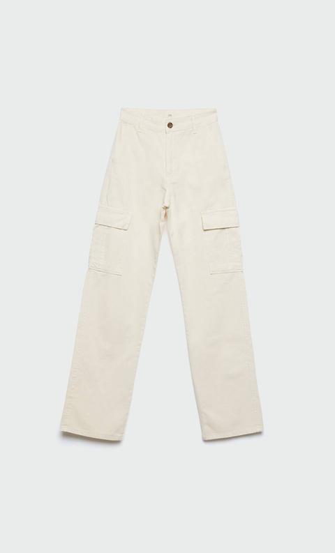 Straight Fit Cargo Trousers