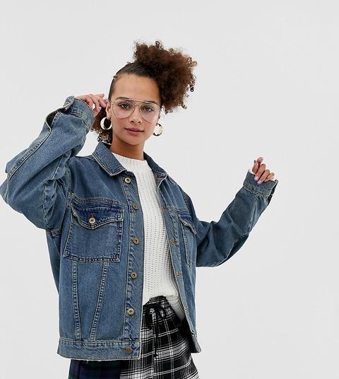 Collusion – Oversize-jeansjacke