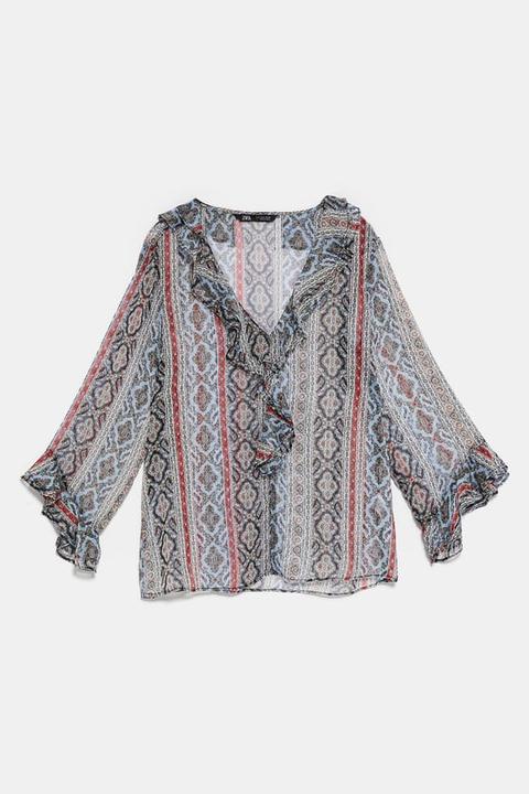 Blusa Estampada