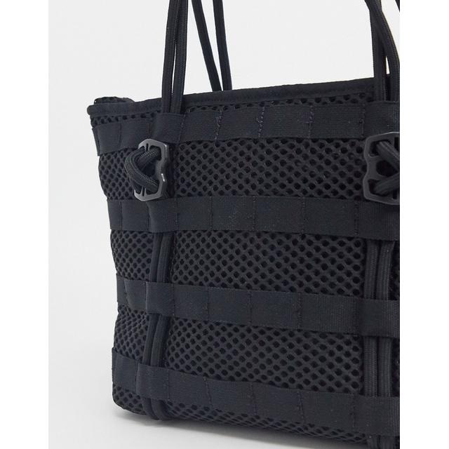 nike black structured premium tote bag