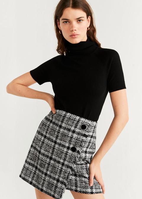 Minifalda Tweed