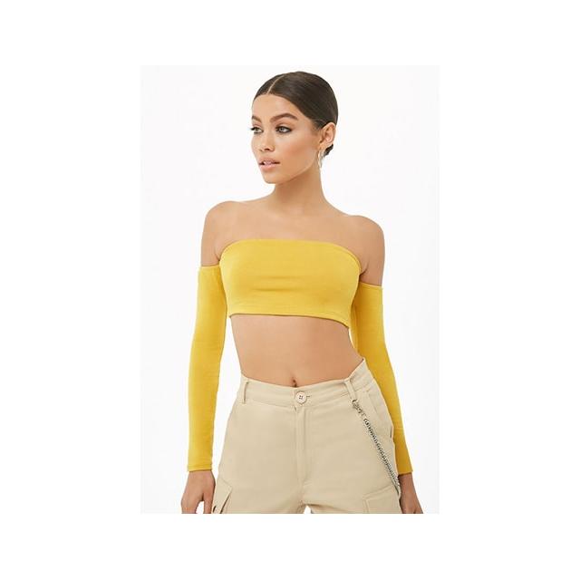 mustard top forever 21