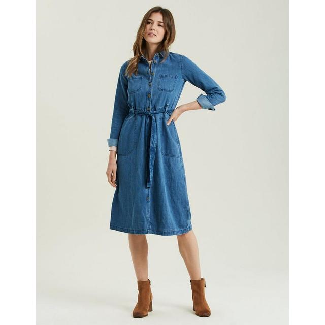 Harlow Denim Shirt Dress from Fat Face 