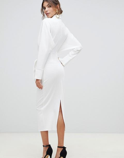 Long Sleeve White Midi Dress Shop, 54 ...