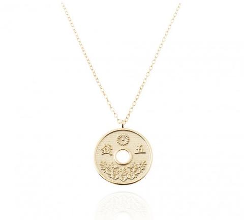 Collar Moneda Gold