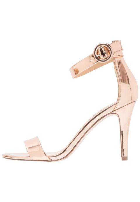 Dorothy Perkins Bounce Sandali Con Tacco Rose Gold