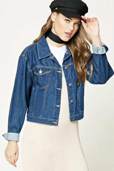 Cropped Denim Jacket