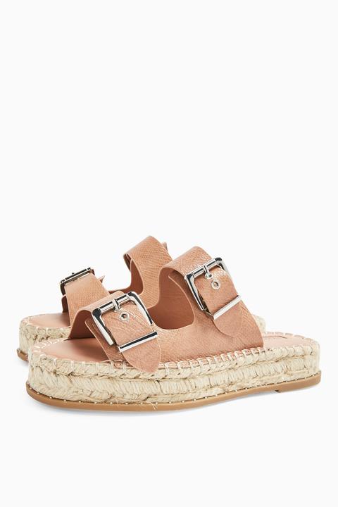 Womens Palm Taupe Espadrille Sandals - Taupe, Taupe