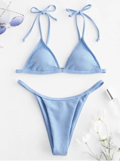 blue bikini zaful