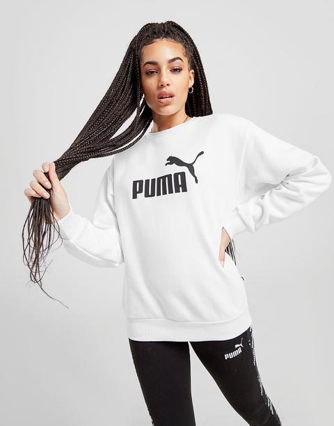 Puma Sudadera Core, White/black