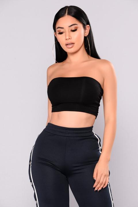 Zendaya Tube Top - Black