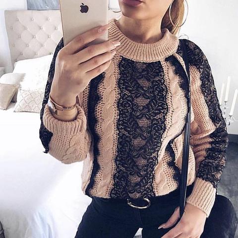 Maglione Black Lace