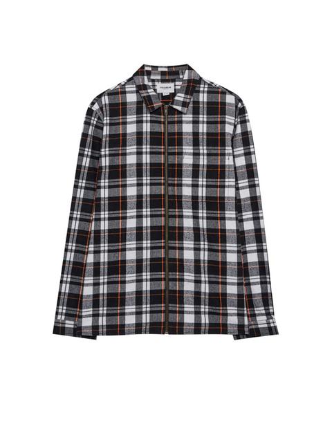 Camisa Cuadros Cremallera