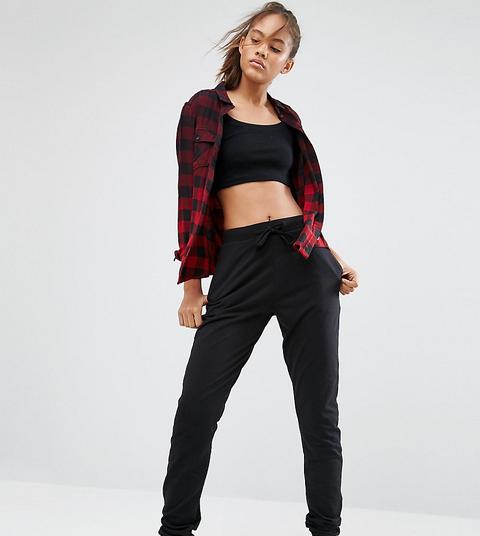 Asos Design Tall Basic Joggers With Tie