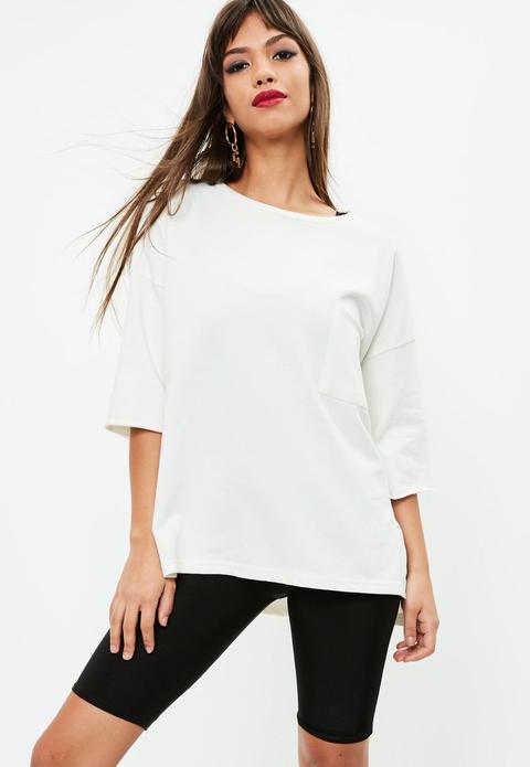 White Pocket Front T-shirt, White