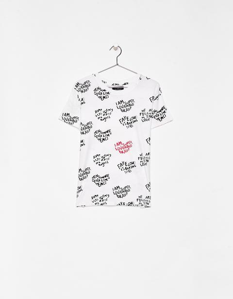 Camiseta Con Estampado