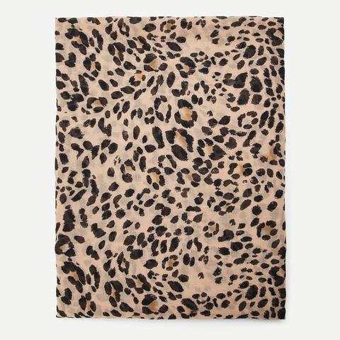 Leopard Print Scarf