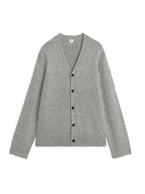 wool cardigan oversized