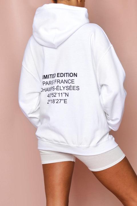 Limited Edition Paris Oversized Hoodie