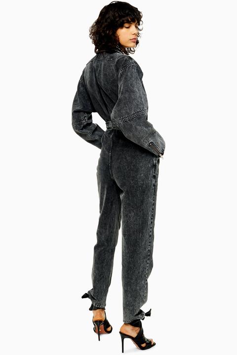 topshop acid wash boiler suit