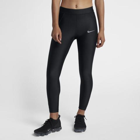 Nike Speed Mallas De Running De 7/8 - Mujer - Negro