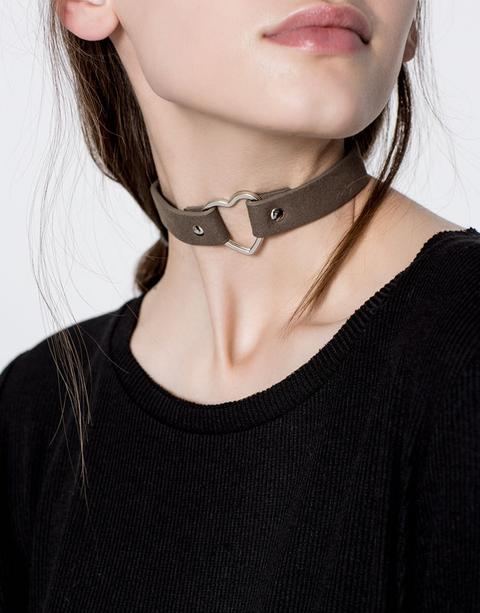 Choker Hebilla Corázon