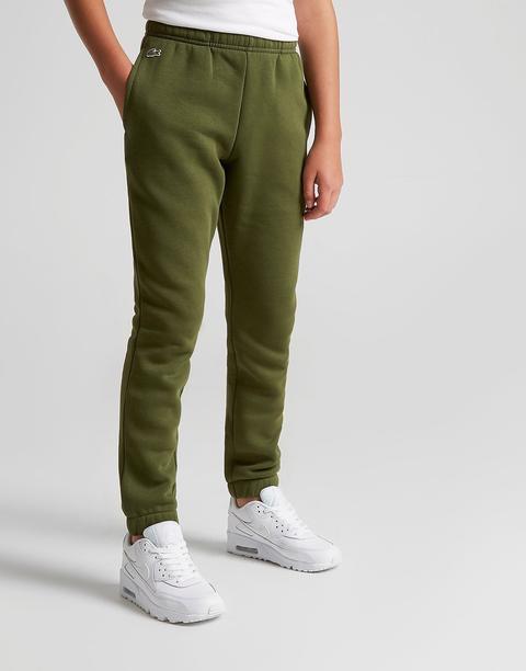 green lacoste joggers