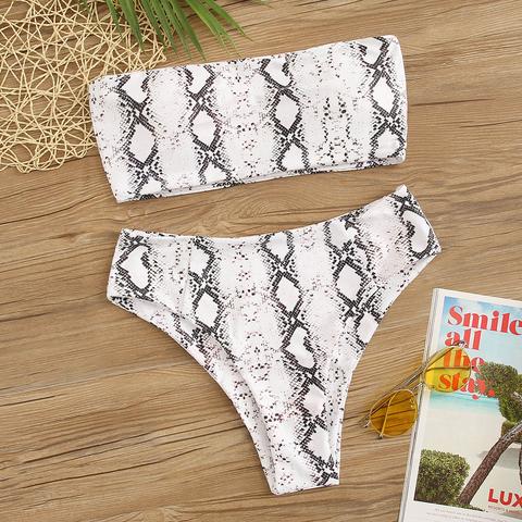 Bikini Avec Imprimé Python