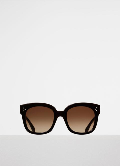 Oversized Sunglasses In Acetate