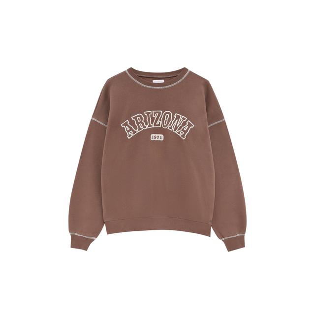 Sudadera Marrón Arizona de Pull and Bear en 21 Buttons
