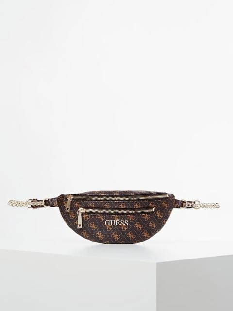 Guess leather waist discount bag