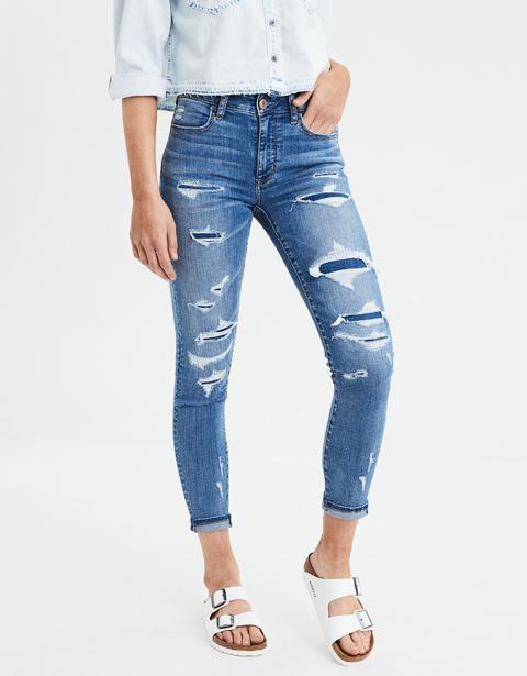 High rise jegging sale crop american eagle