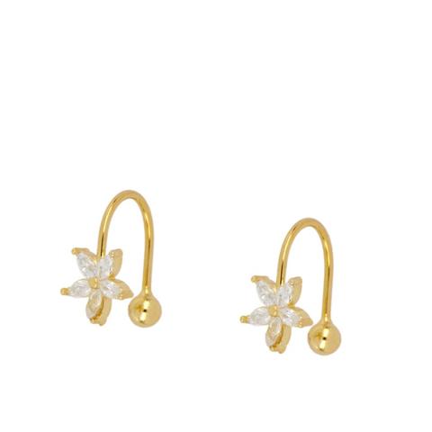 Pendientes Ear Cuff Aída Gold