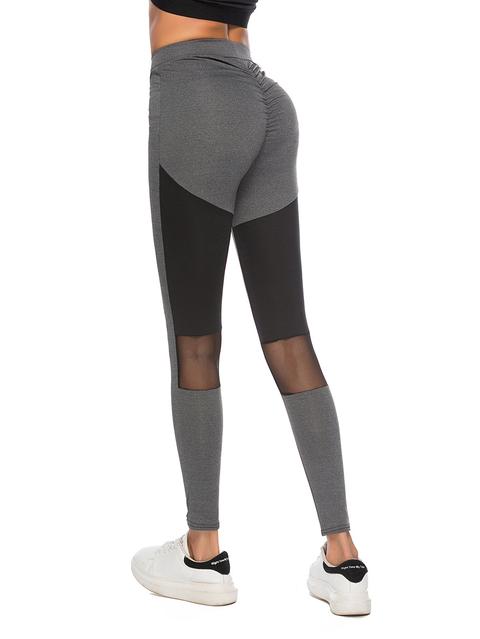 Sheer Mesh Panel Legging