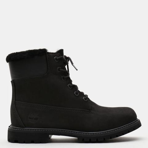 Timberland® Premium 6 Inch Boot For Women In Black Black, Size 3.5