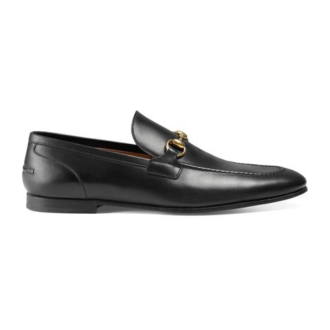 Gucci Jordaan Leather Loafer