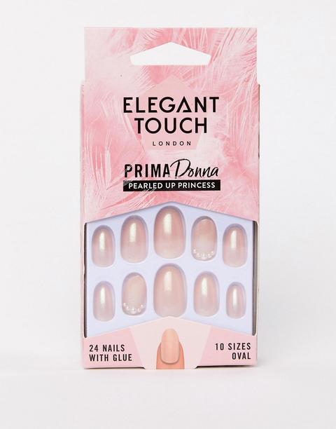 Elegant Touch - Prima Donna Collection Pearled Up Princess - Unghie Finte - Beige