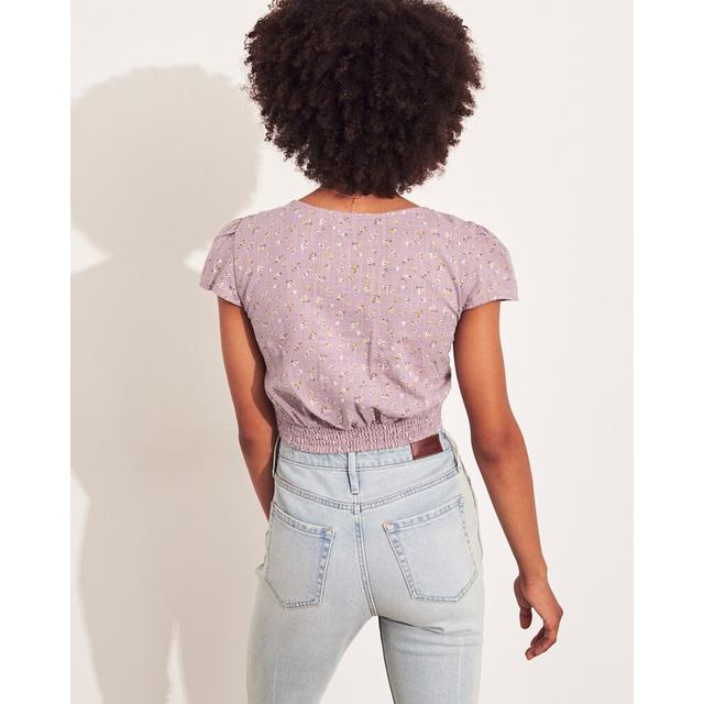 Twist-front Ultra Crop Top from Hollister on 21 Buttons