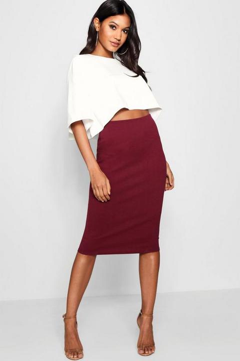ensemble top court et jupe